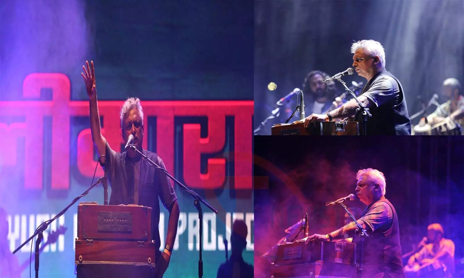 Piyush Mishras band Ballimaarans musical performance at Phoenix Palacio, Lucknow