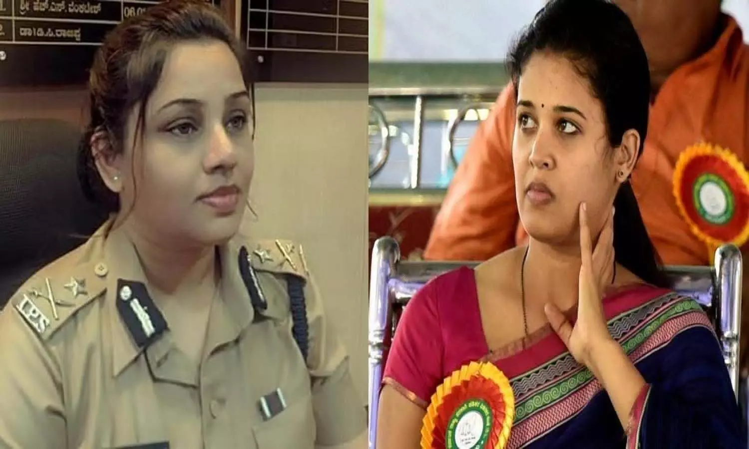 Two women officers of Karnataka IAS Rohini Sindhuri, IPS D Roopa clashed with each other