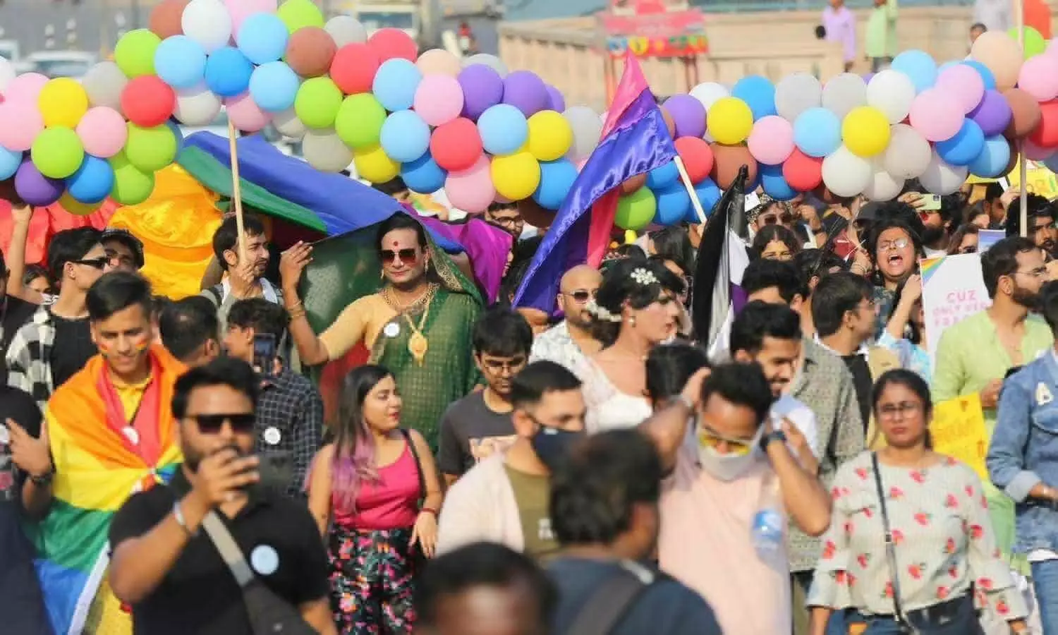 Lucknow eunuchs Awadh Pride Yatra