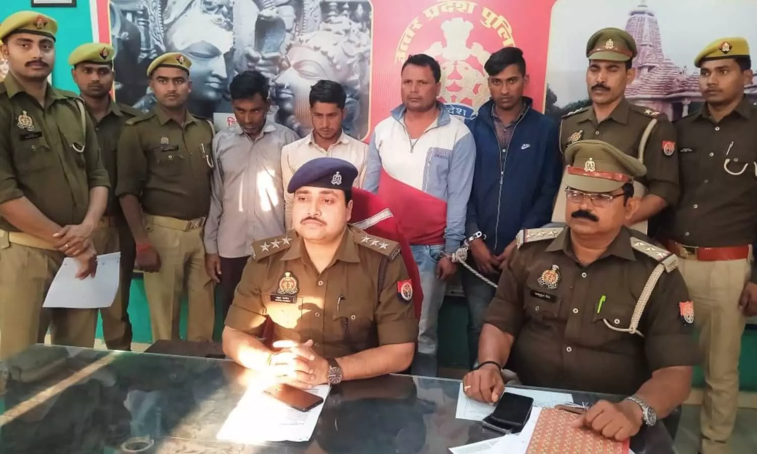 Sonbhadra Robertsganj Police Arrested Four Muslim Persons