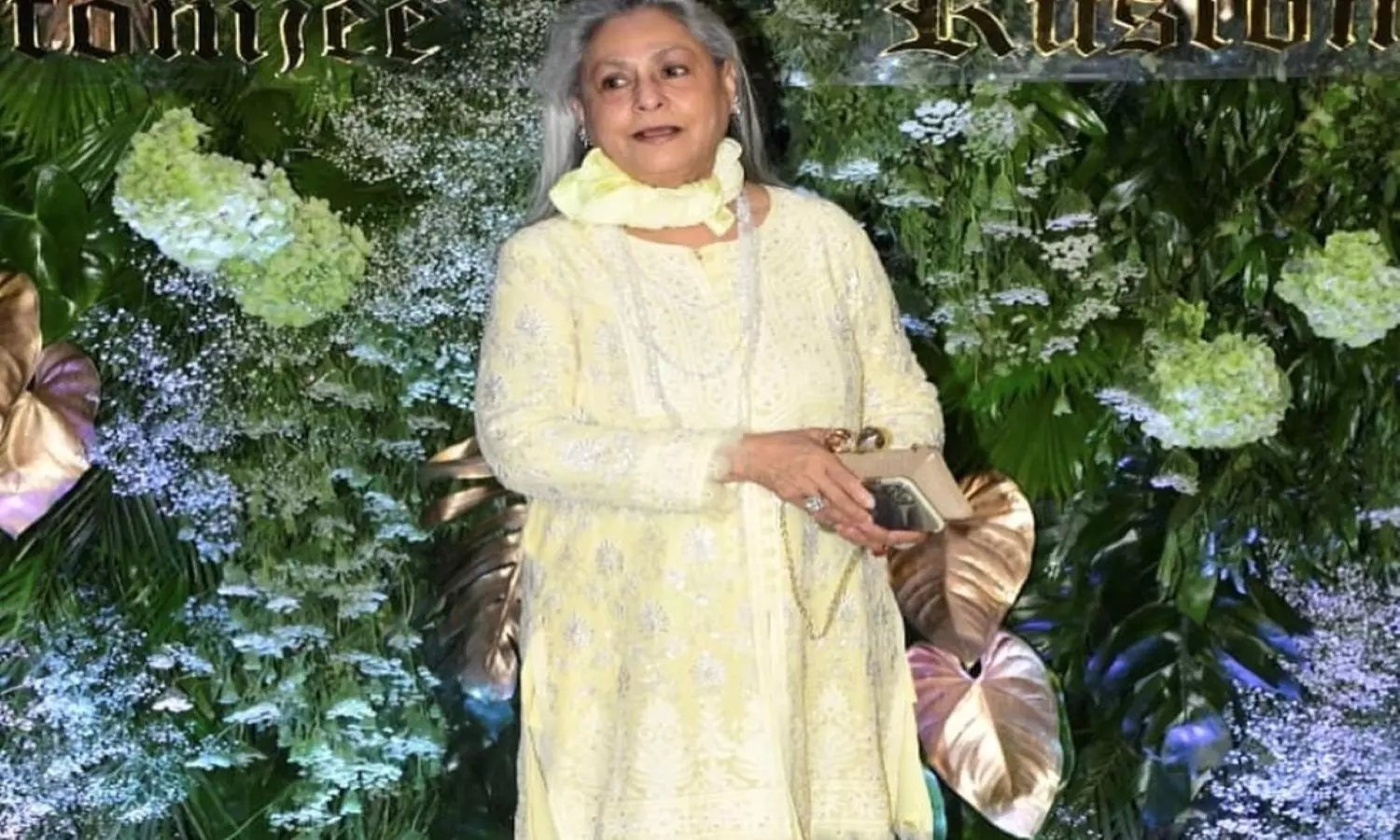 Jaya Bachchan in Abu Jani and Sandeep Khosla’s fashion Event