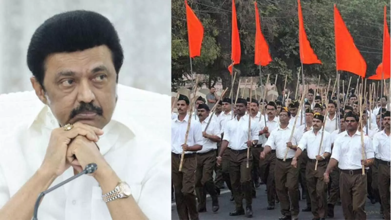 DMK vs RSS in Tamil Nadu