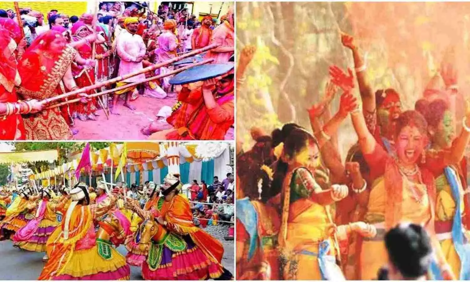Holi Festival celebrated in different ways in every state