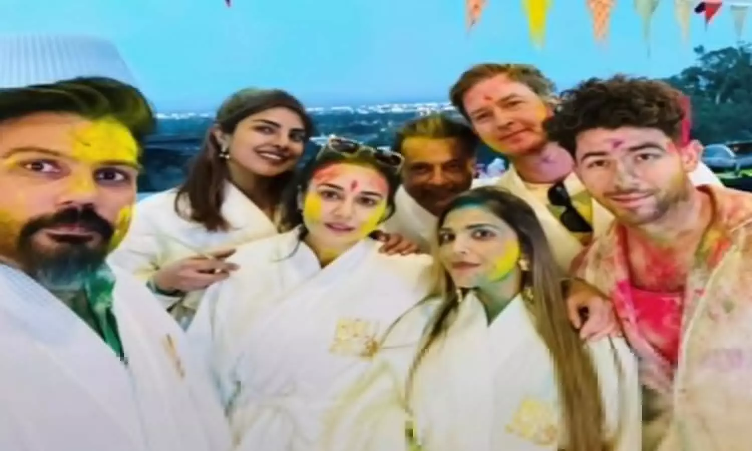 Preity Zinta and Priyanka Chopra celebrate Holi in LA