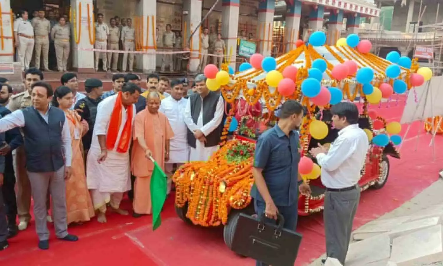 CM Yogi Adityanath Mirzapur visit