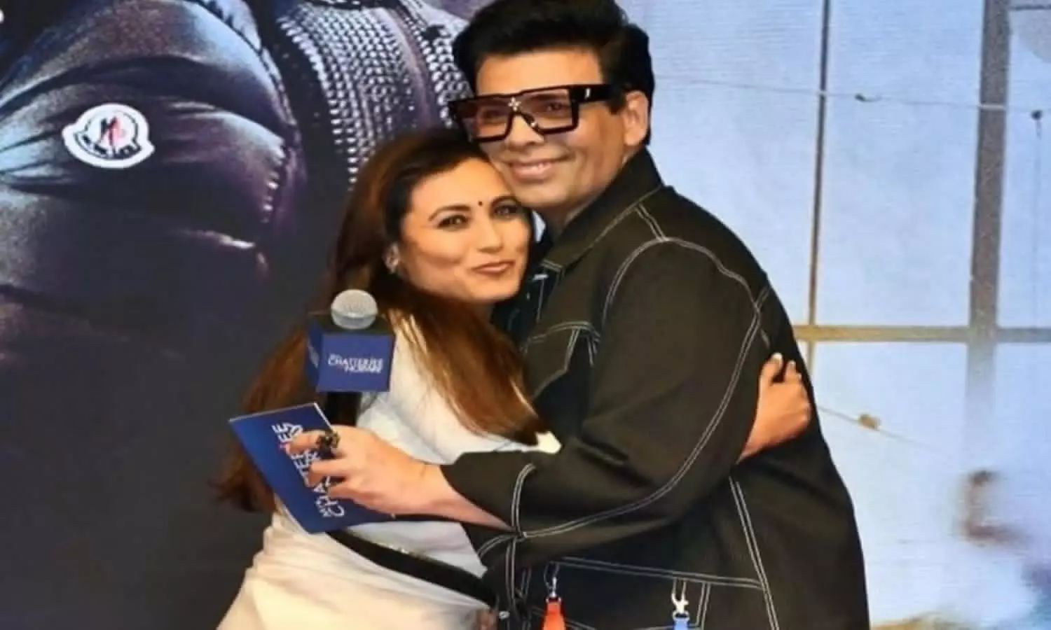 Rani Mukerji and Karan Johar