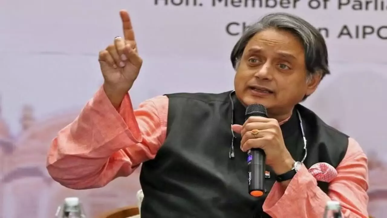 India Vs Bharat Row,  Shashi Tharoor , Shashi Tharoor advice to change name of INDIA alliance, Shashi Tharoor news, india vs bharat controversy