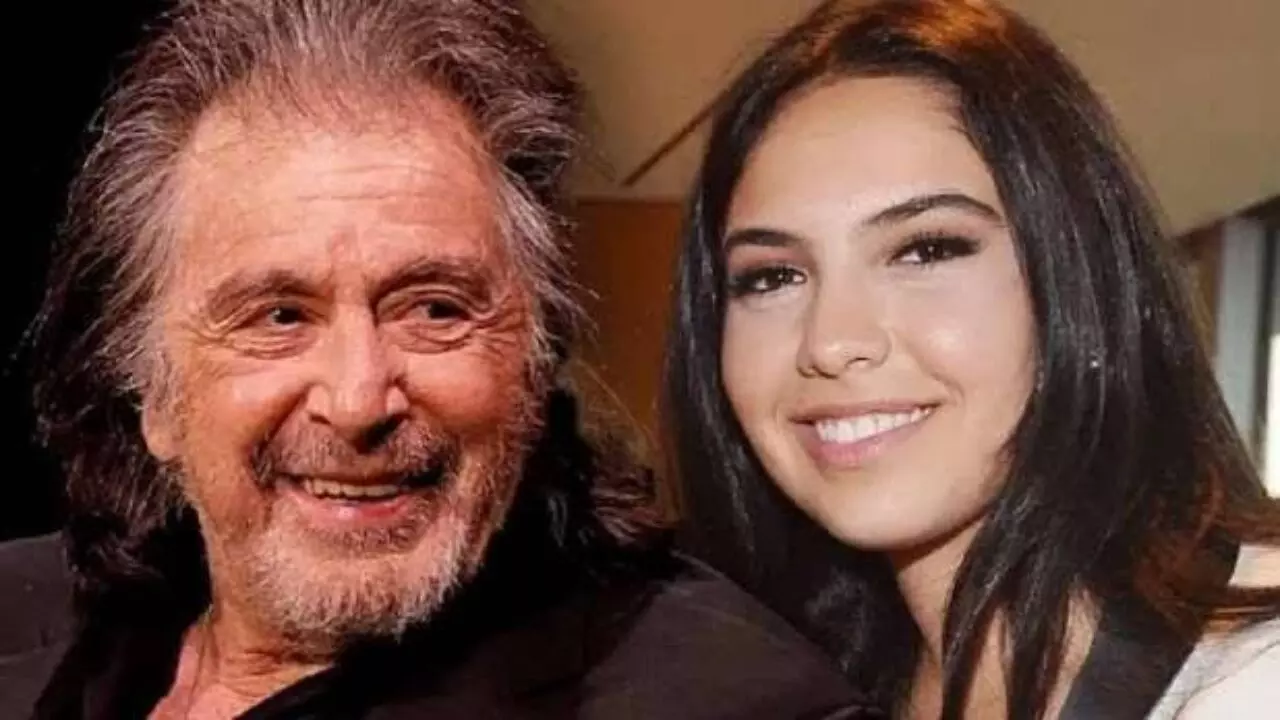 Hollywood Actor Al Pacino and Noor Alfallah