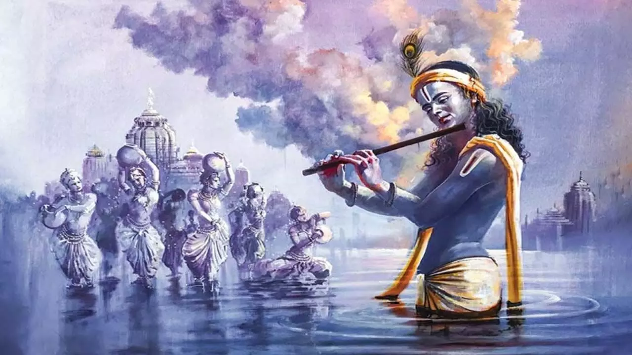 The whole world worships Krishna, Krishna had amazing power to recognize the enemy.