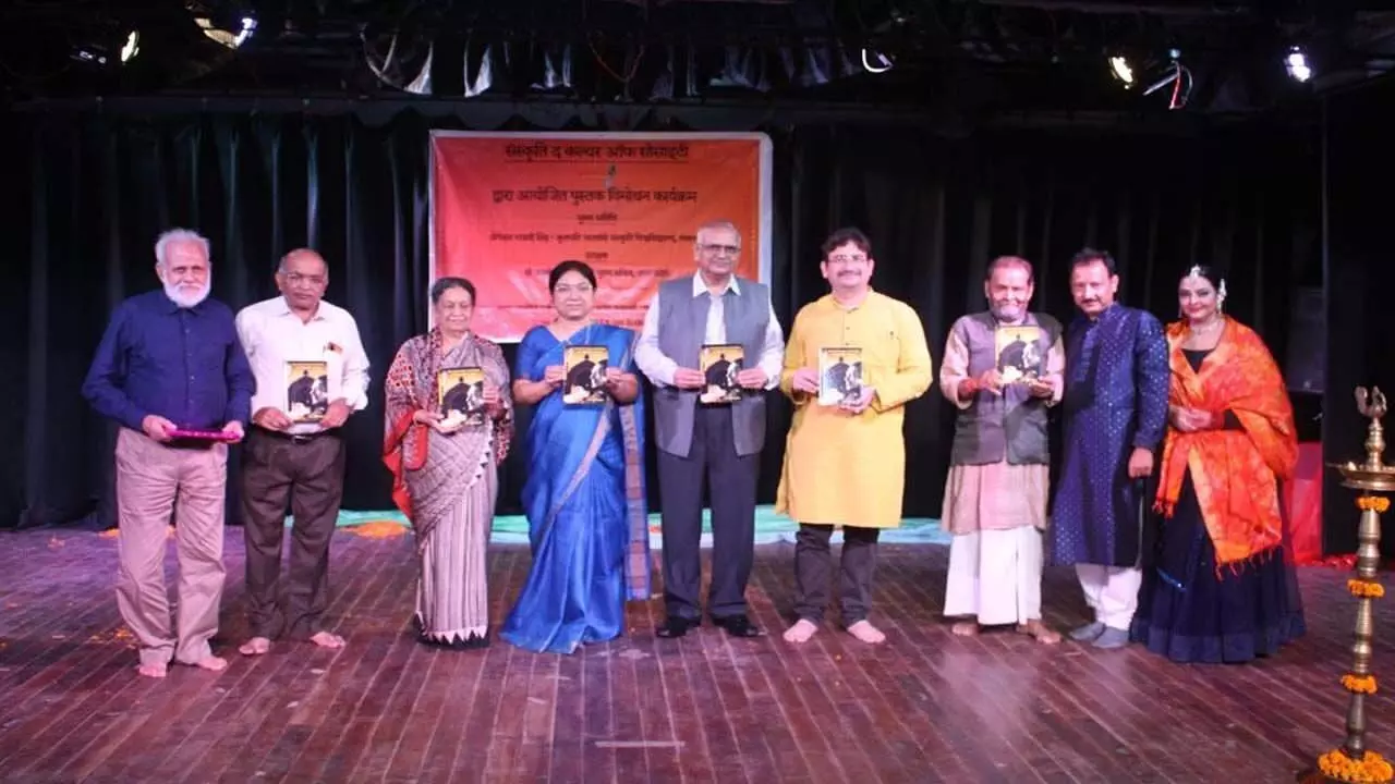 Two books released in Sanskriti Kathak Sandhya