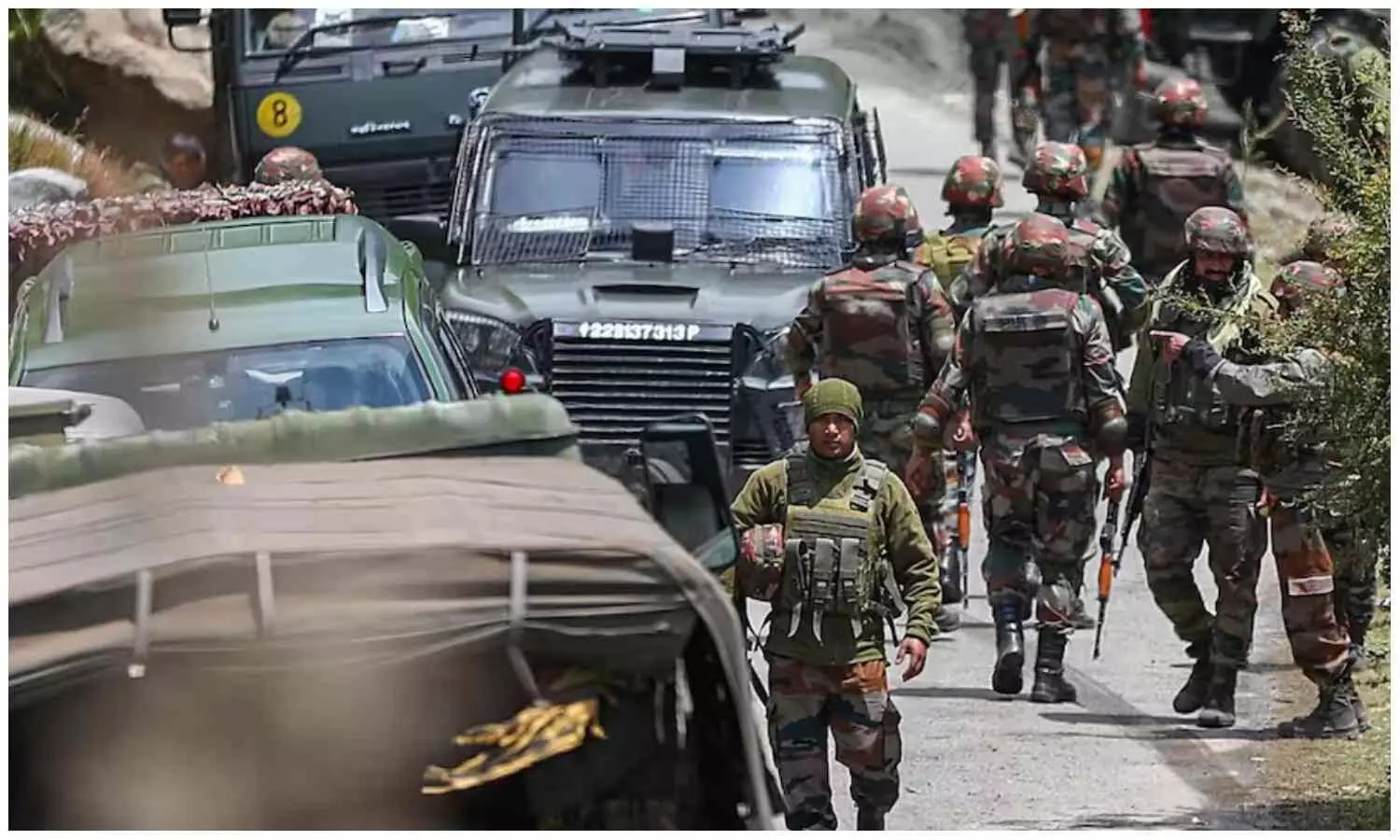 Jammu Kashmir Encounter Between Security Forces and Terrorists