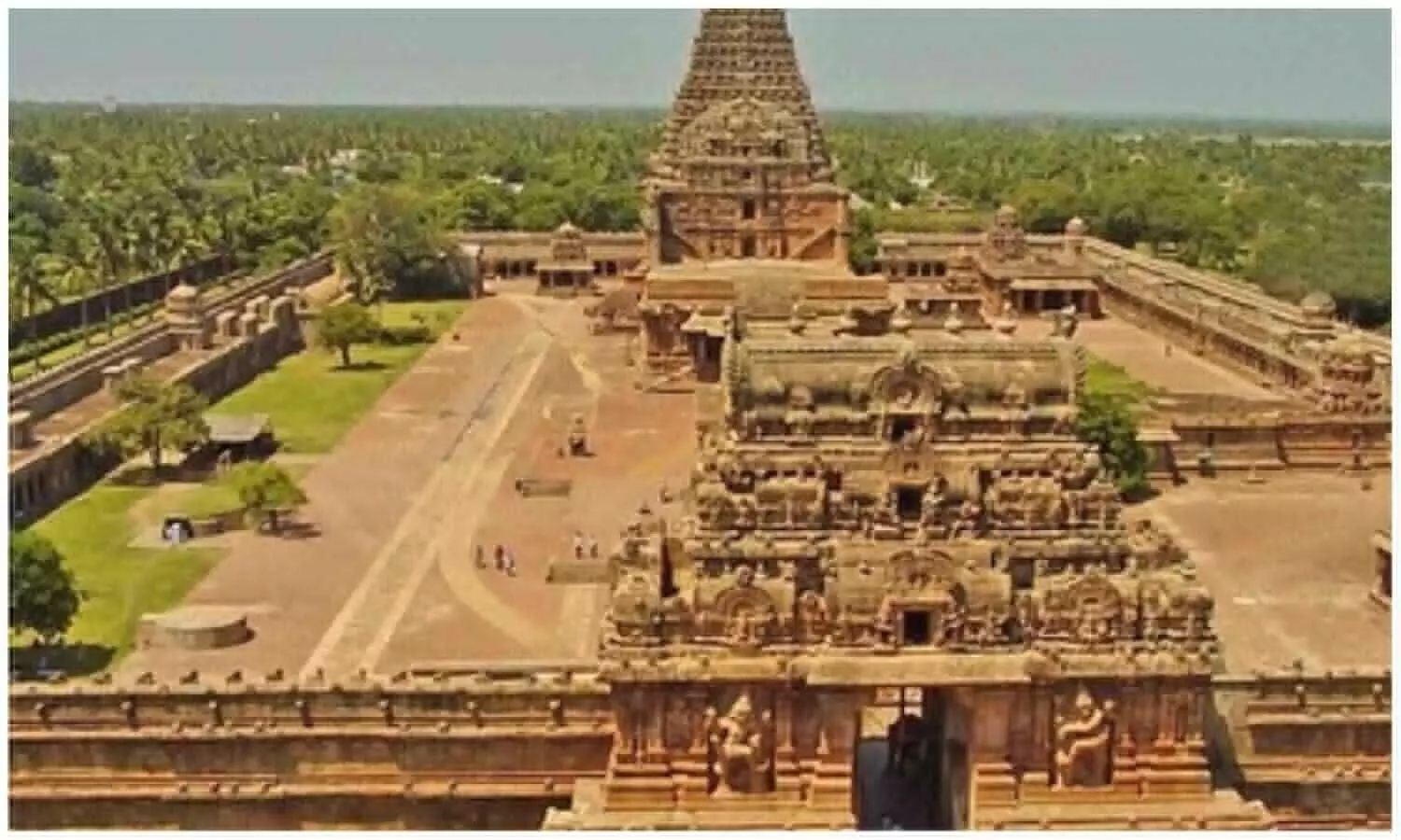 brihadeeswara temple built without foundation