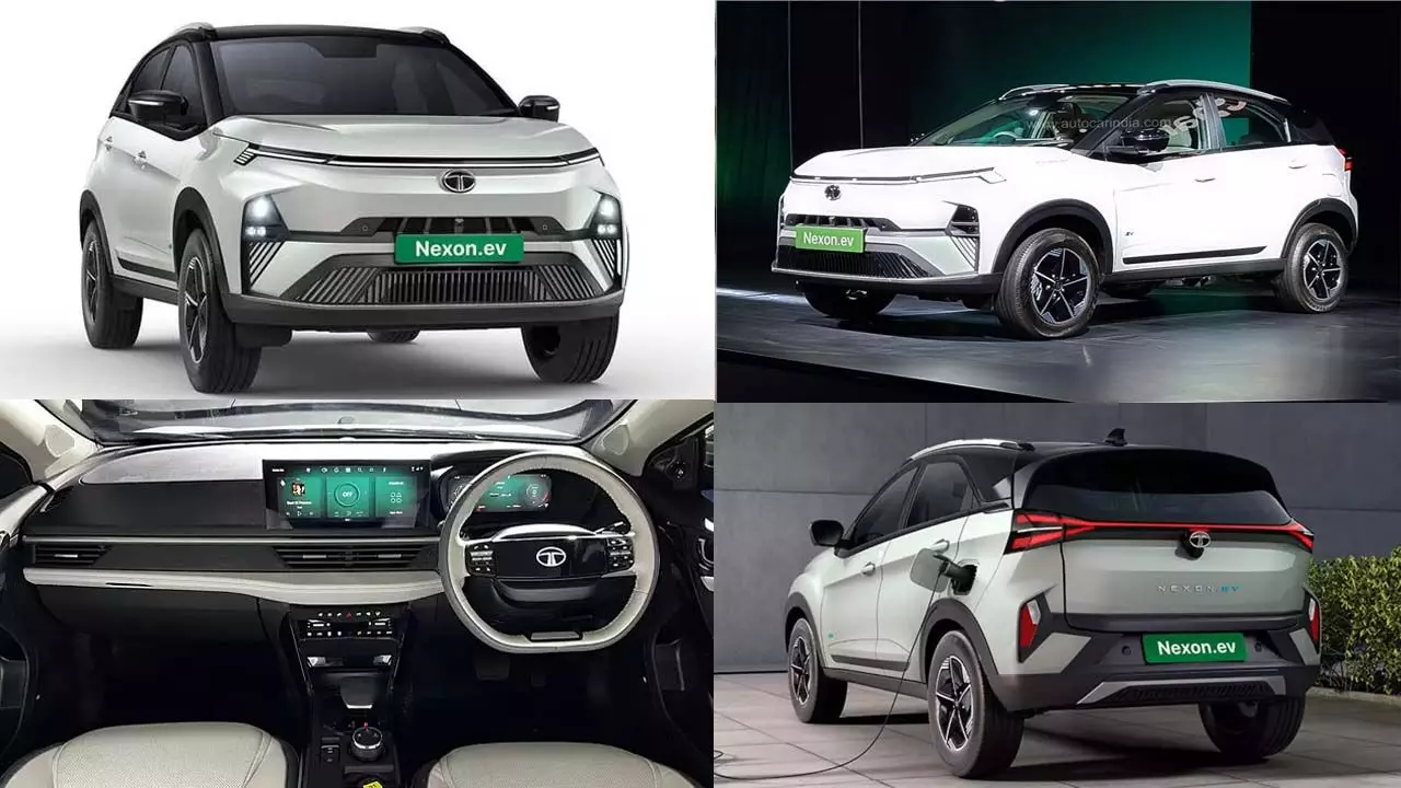 Nexon EV facelift model launched, many great features will be available in this SUV