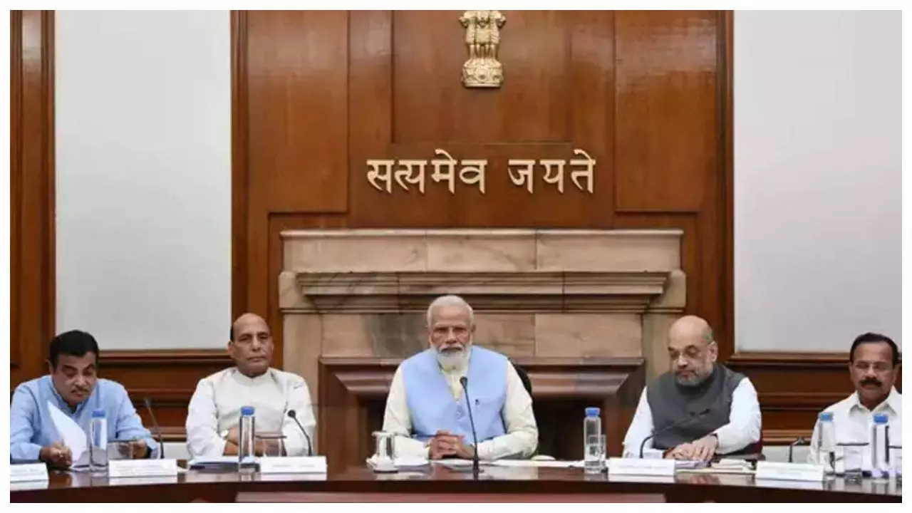 Modi Cabinet Meeting