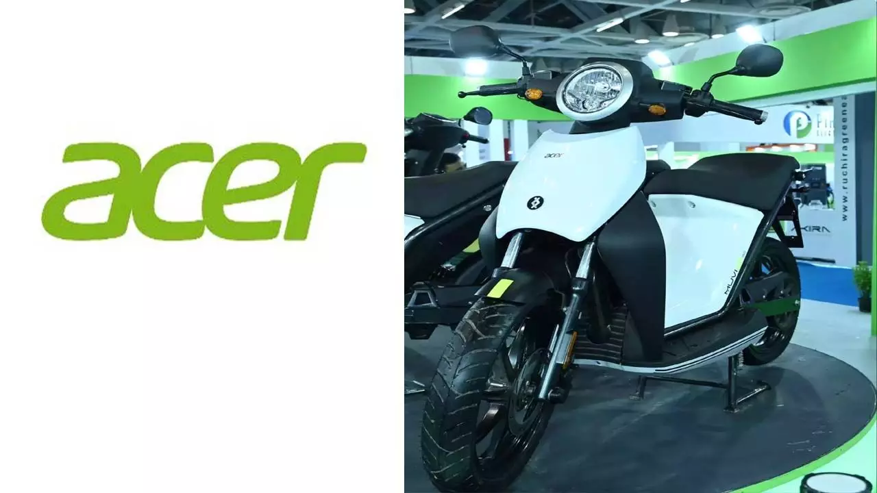 Acer makes entry, launches electric scooter in Indian auto market