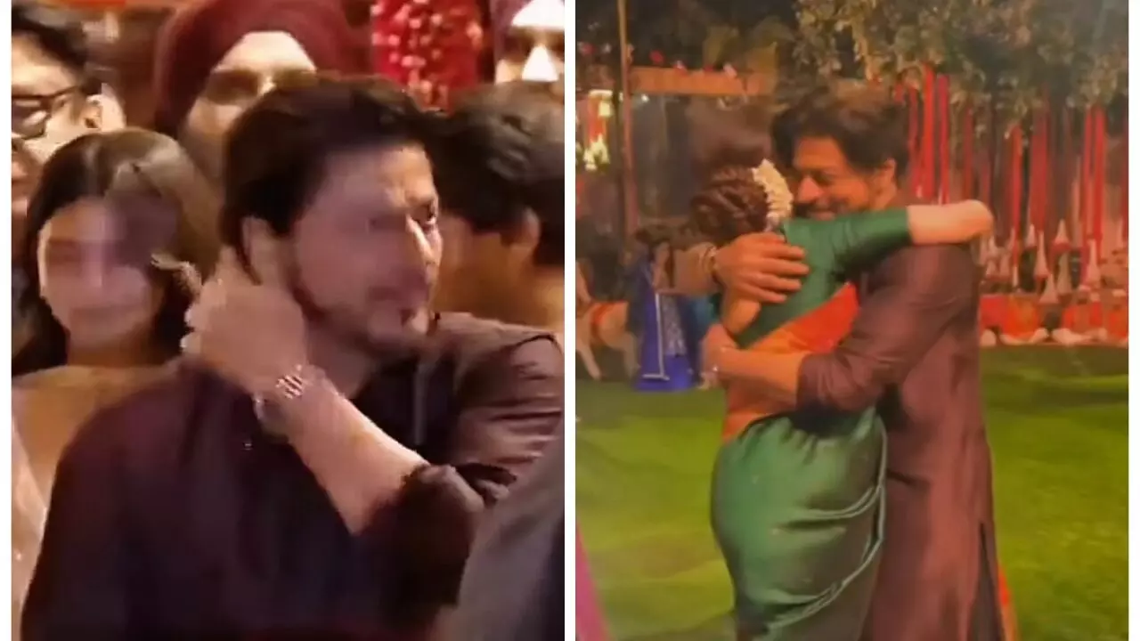 Shahrukh Khan: किंग खान को देख बच्चों की तरह उछल पड़ीं नीता अंबानी, देखें वीडियो
