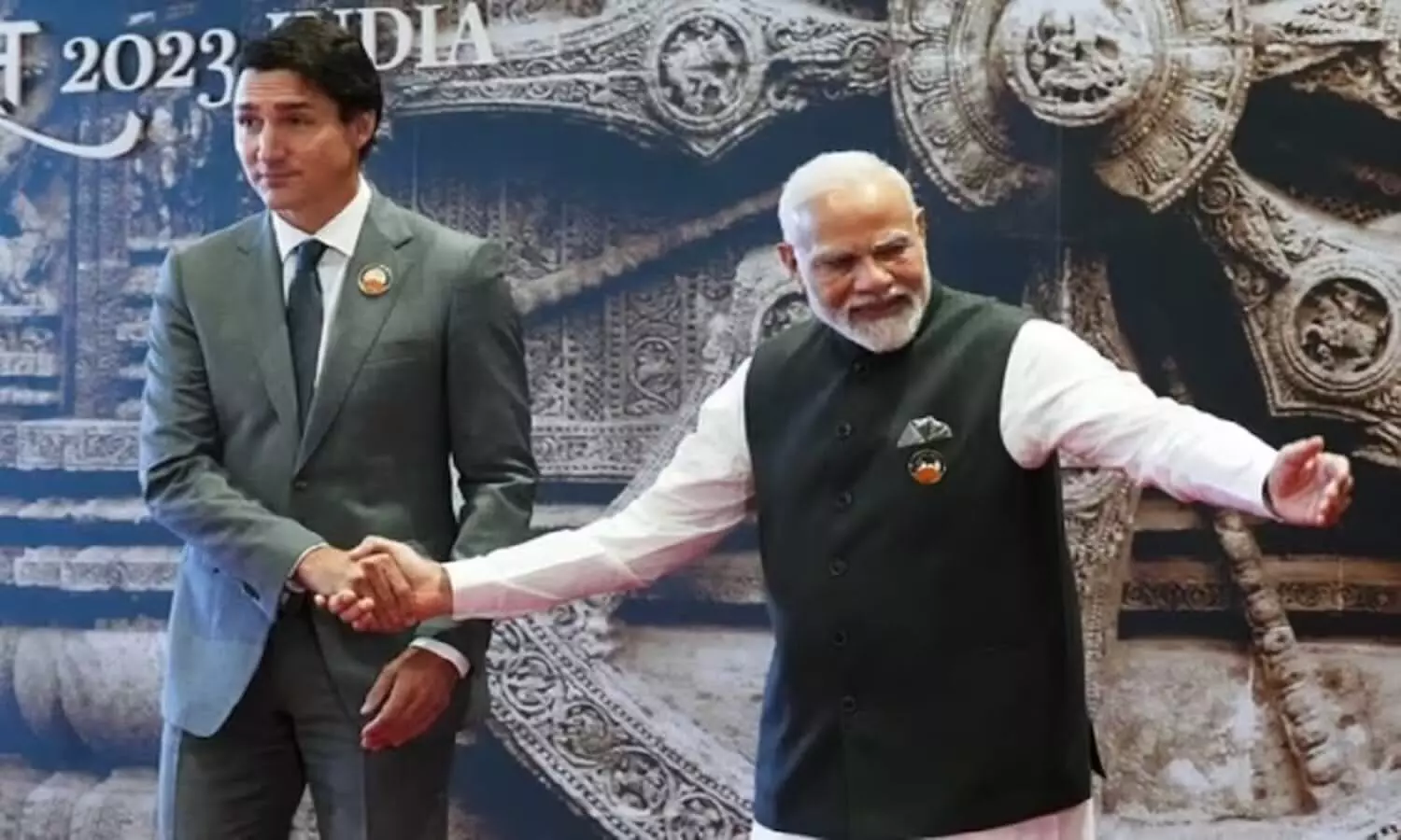 Canada pm Justin Trudeau and PM Modi