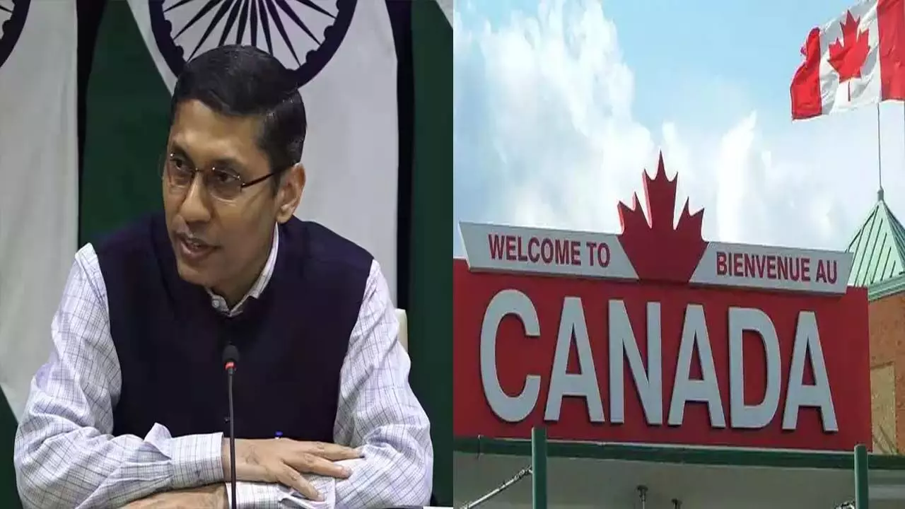 Indian Foreign Ministry said- Canada has become a safe haven for criminals, visa service will remain closed for now.