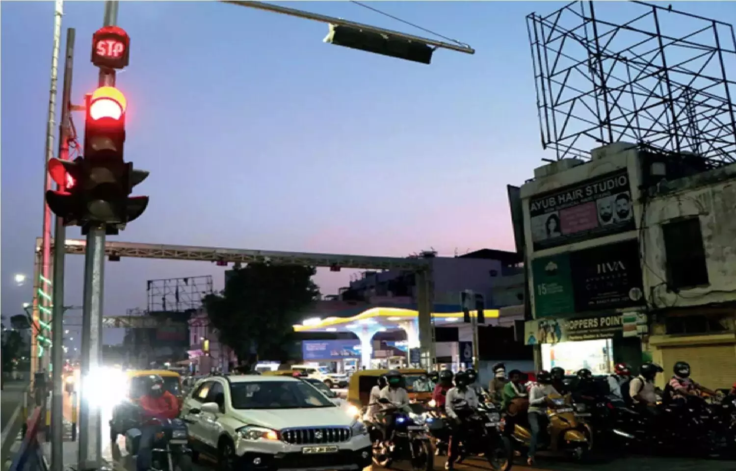 Lucknow Traffic Signal