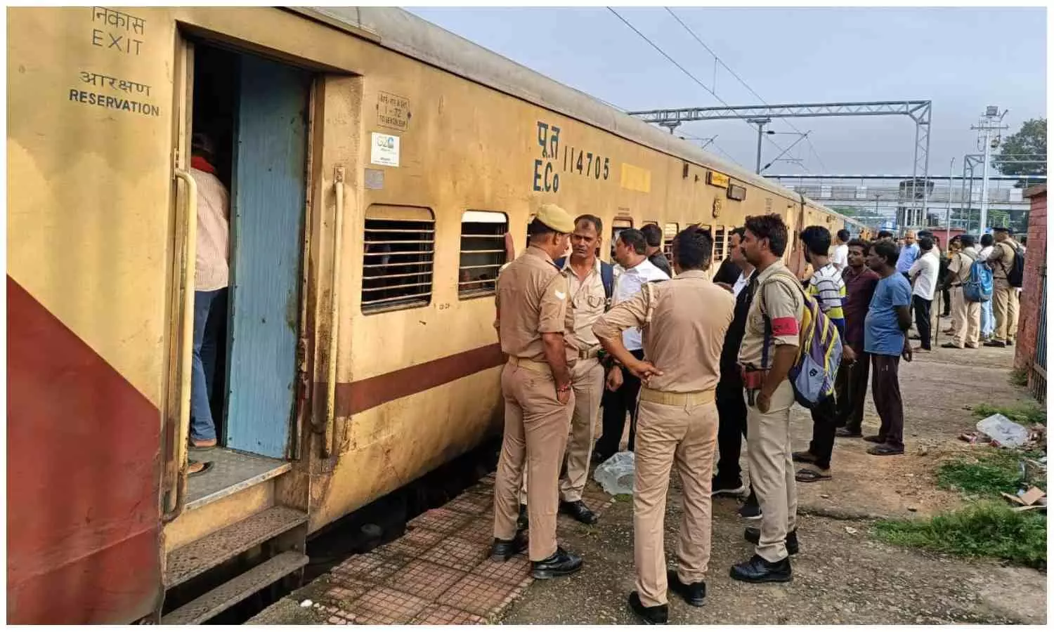 Robbery in Muri Express train