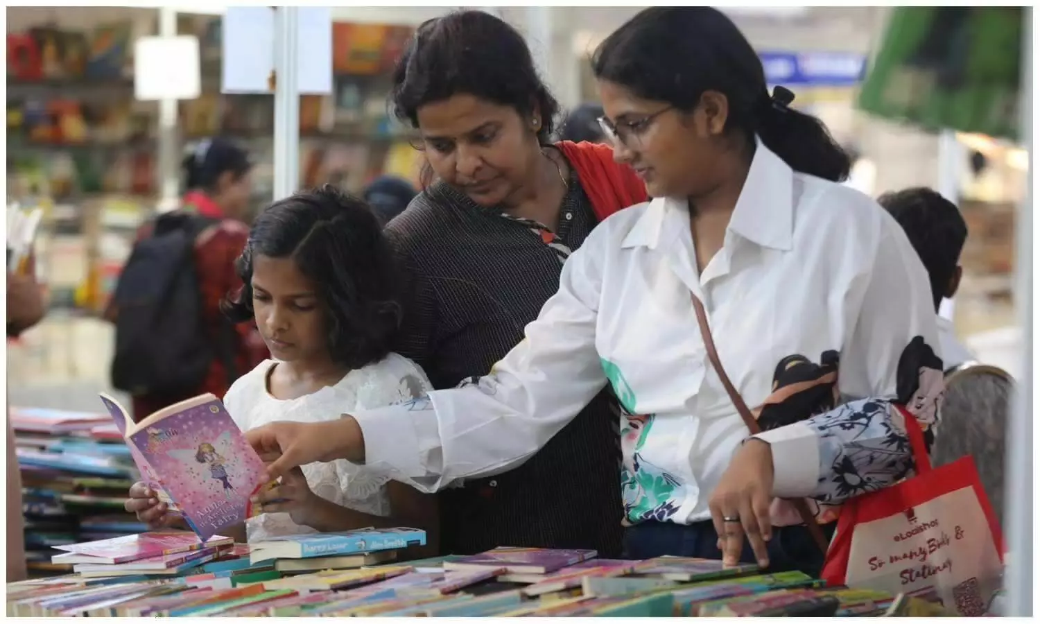 20th national book fair in Balrampur Garden Lucknow