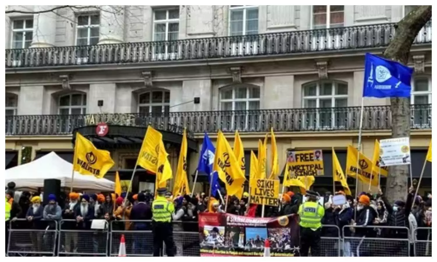Khalistan Protest in London