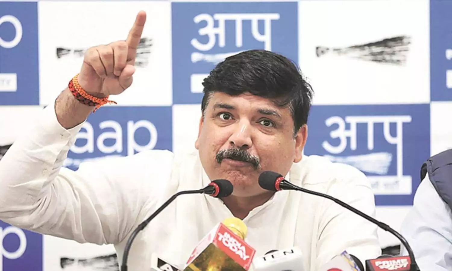 Delhi ED Raid Update AAP MP Sanjay Singh arrested