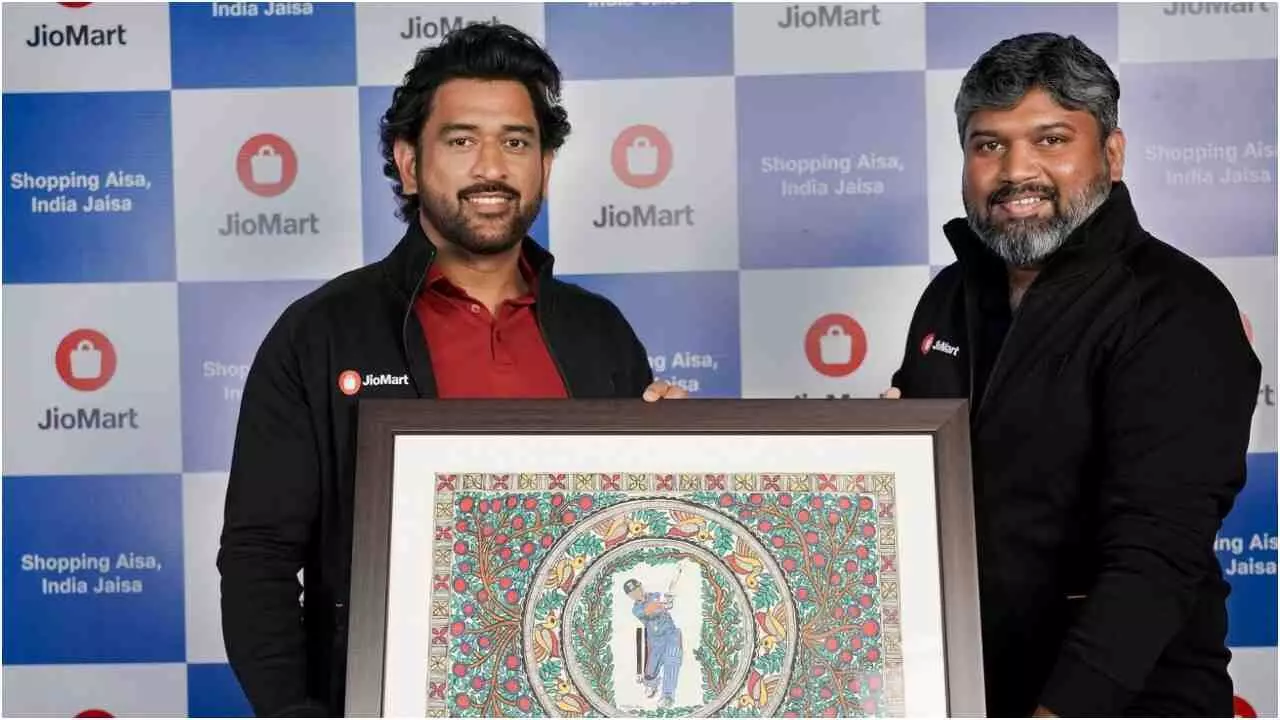 Mahendra Singh Dhoni becomes brand ambassador of JioMart