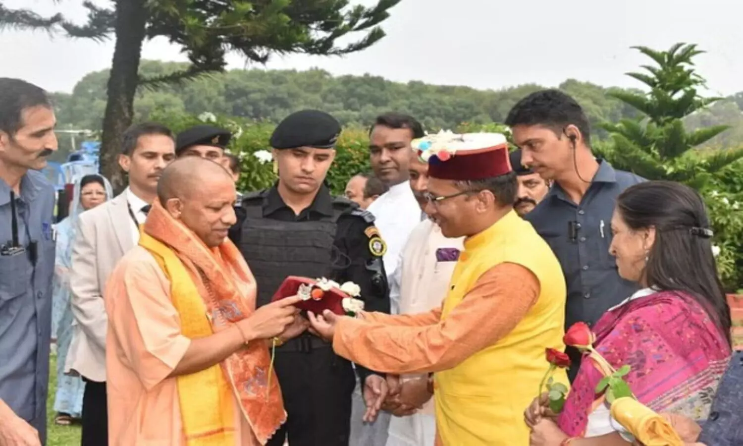 CM Yogi second day in Uttarakhand