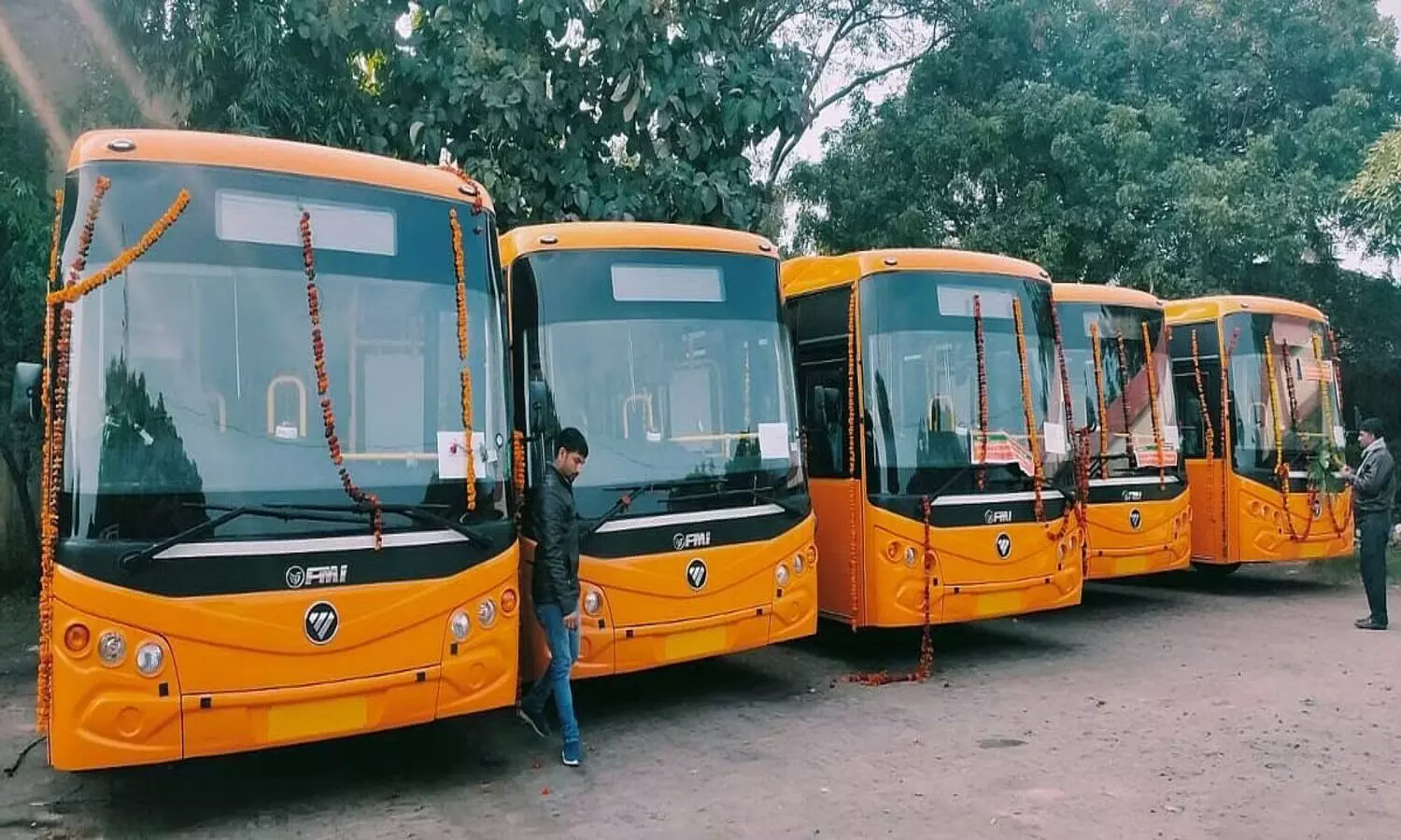 Lucknow Electric buses