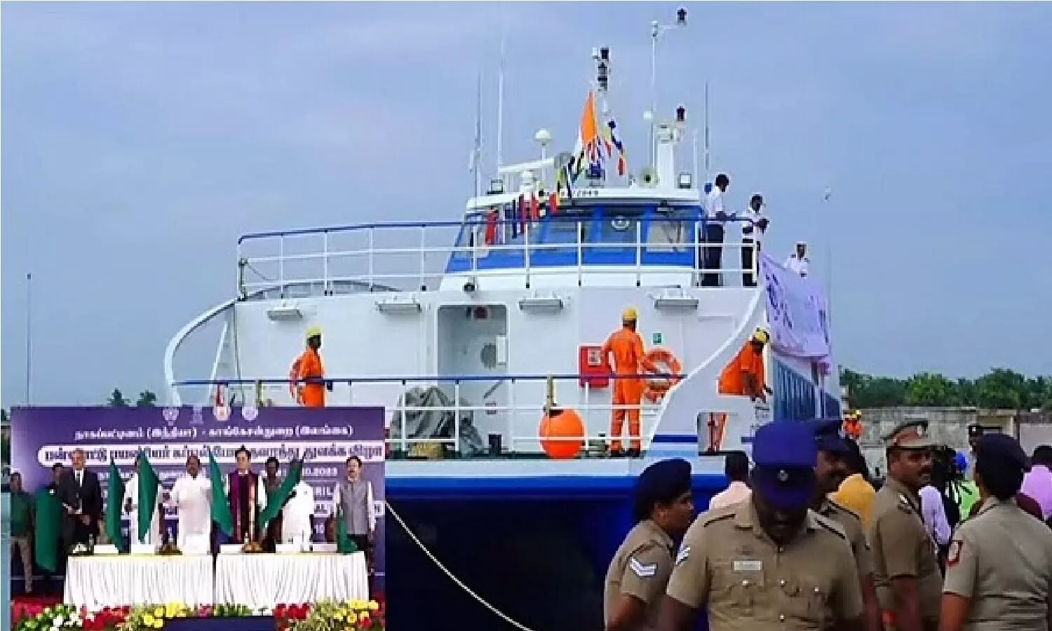 India And Sri Lanka ferry services