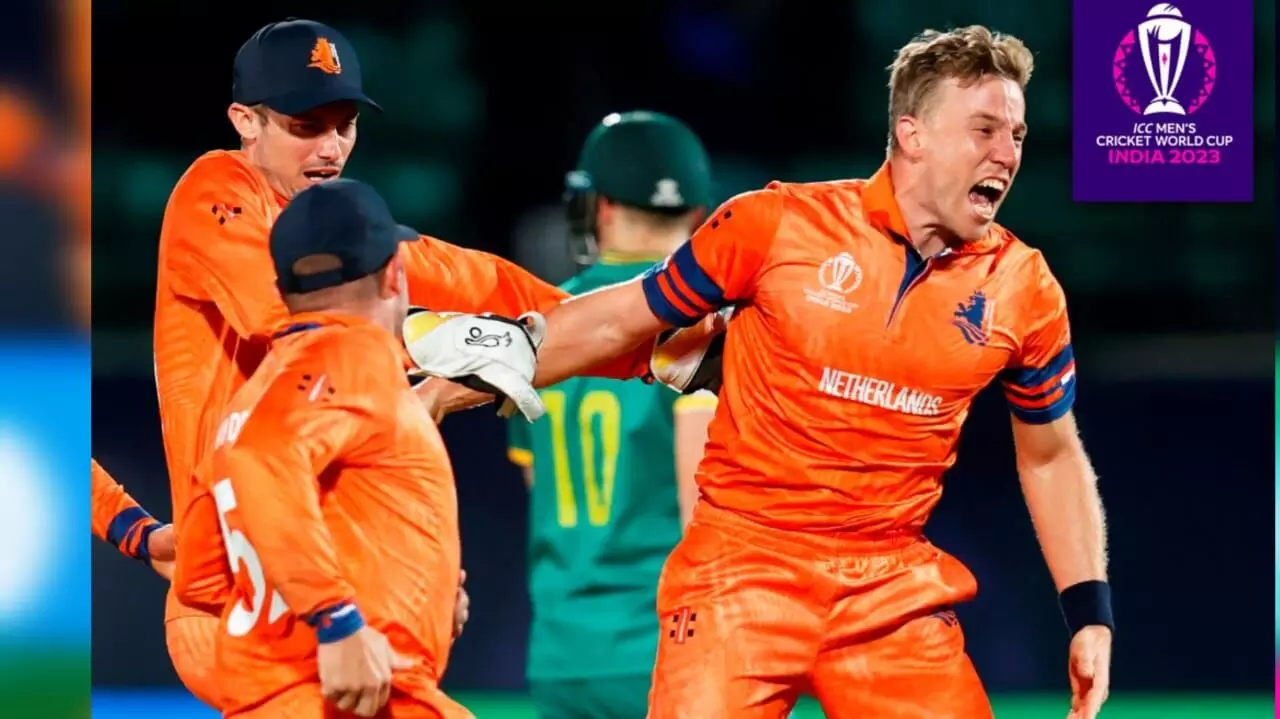 World Cup 2023 SA vs NED Highlights: नीदरलैंड्स ने साउथ अफ्रीका को 38 रन से हराकर जीता मैच
