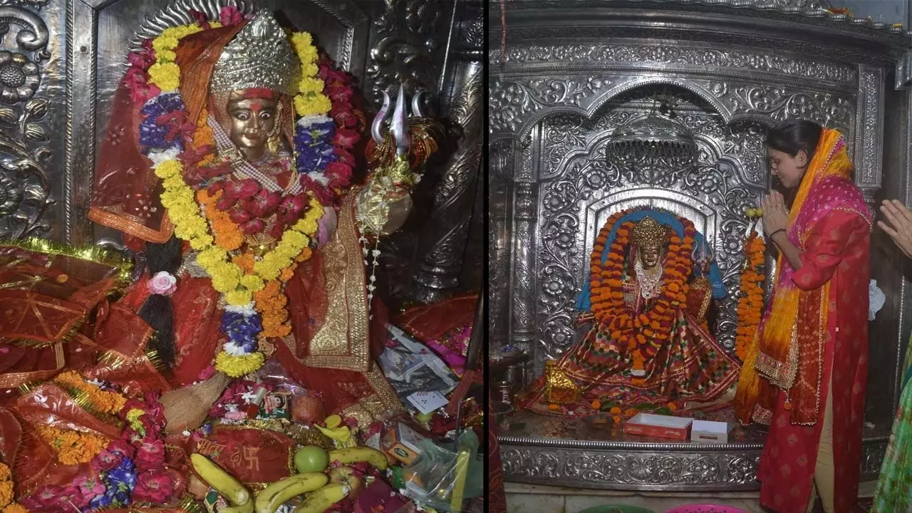Thousands of devotees gather at the Jangli Devi temple in the forest, everyones wishes are fulfilled