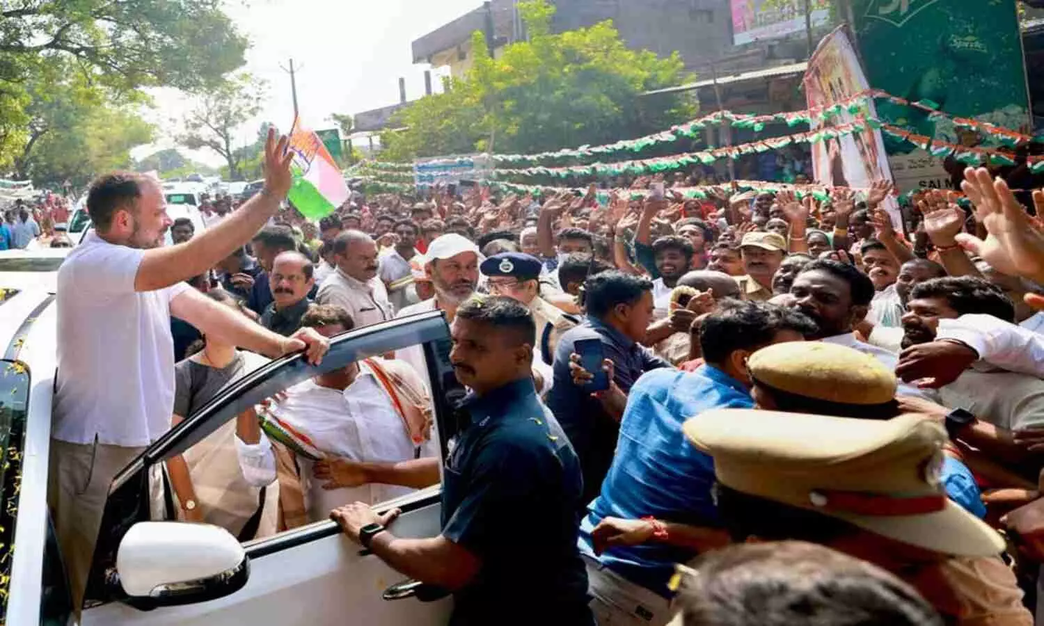 Rahul Gandhi Telangana Visit