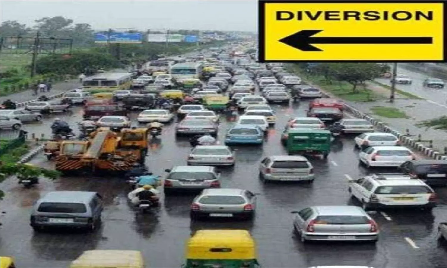 Lucknow Traffic Diversion