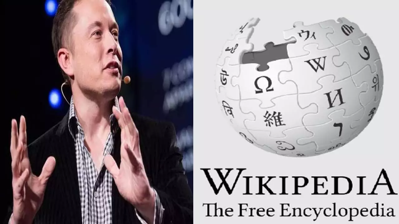 Billionaire Elon Musk said, rename Wikipedia as Wikipedia and will give one billion dollars