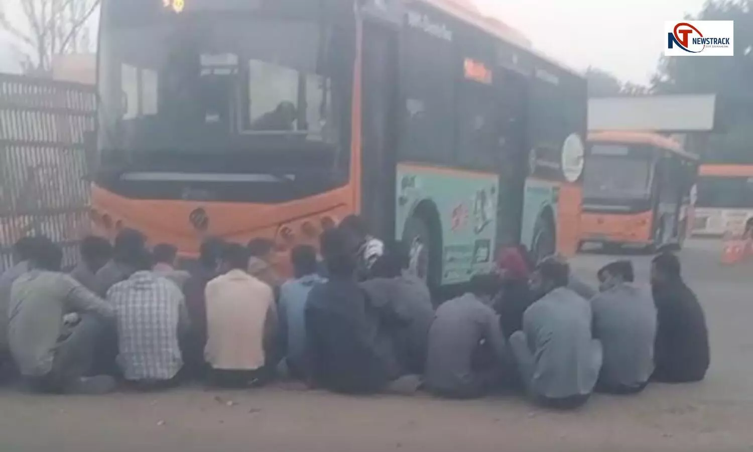 Agra Bus Strike News