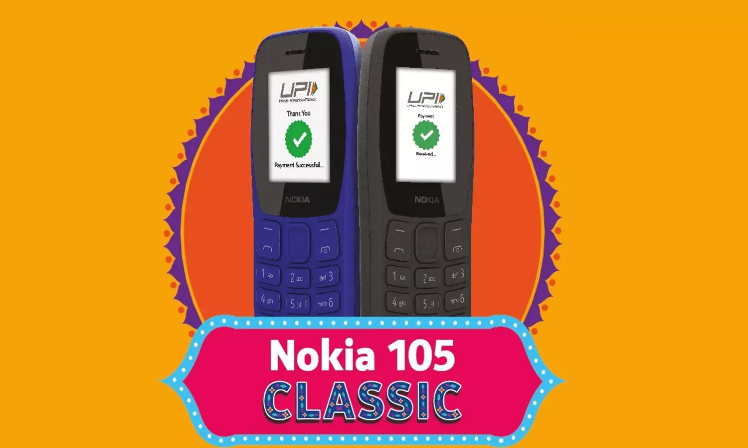 Nokia 105 Classic Feature Phone