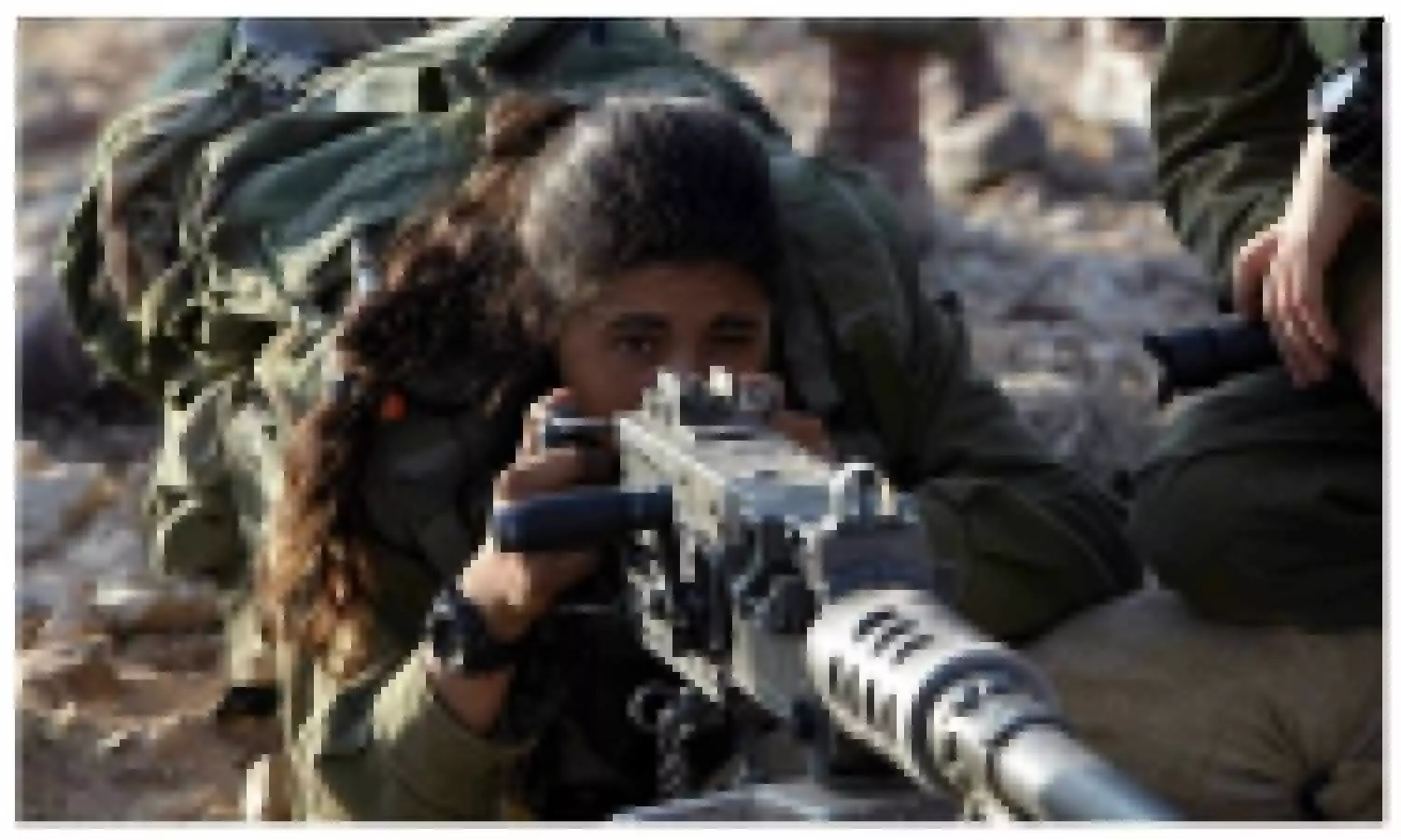 Israel Hamas war Israeli women soldiers fighting