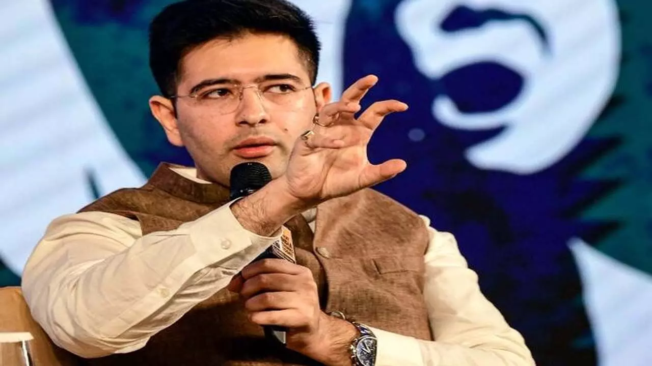 AAP MP Raghav Chadha said- preparations to put top leaders of India alliance in jail