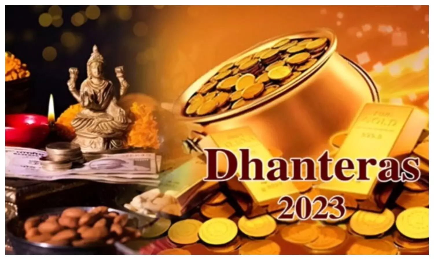 Gold Silver on Dhanteras 2023