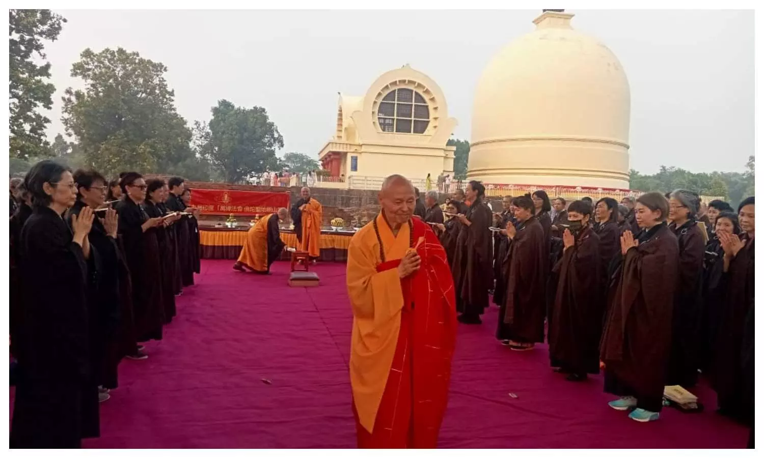 Taiwan Buddhist devotees