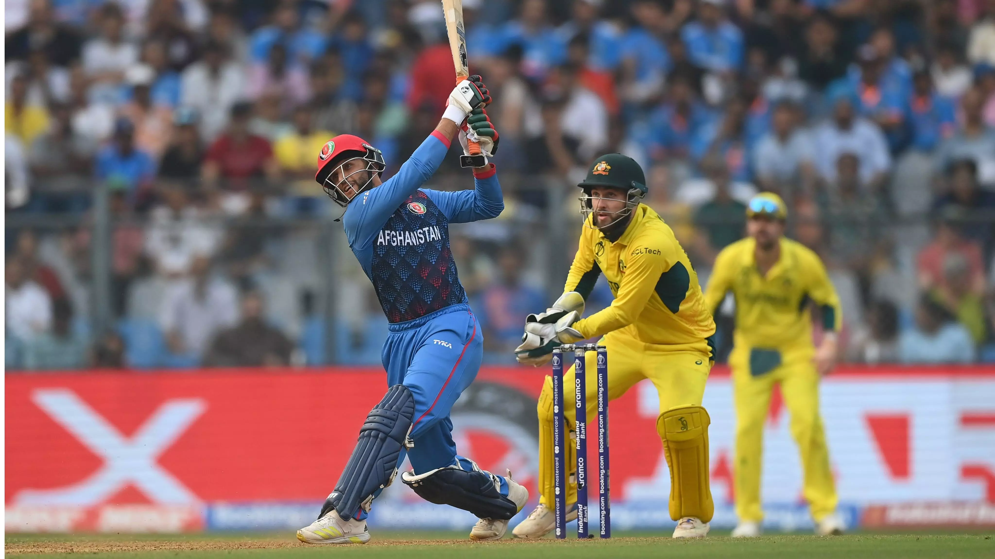 World Cup 2023 AUS vs AFG Update: इब्राहिम के शतकीय पारी से अफ़गानिस्तान ने ऑस्ट्रेलिया को दिया 292 का लक्ष्य