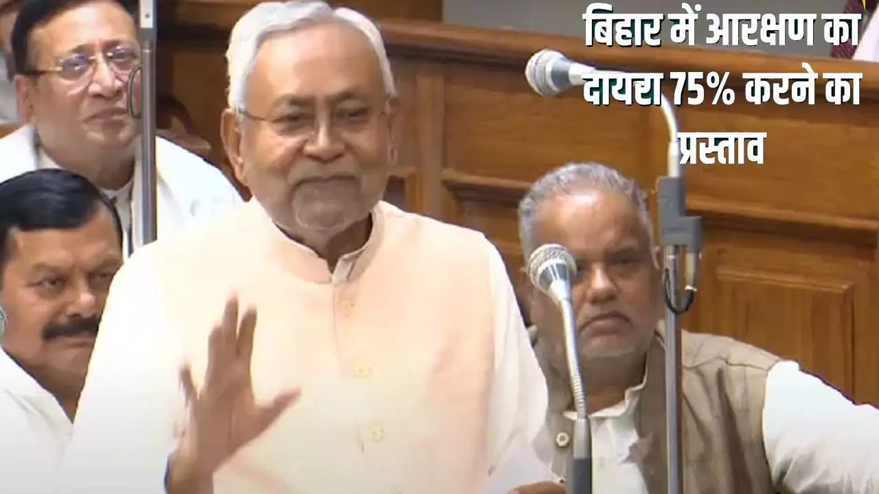 After the caste survey in Bihar, now Chief Minister Nitish Kumar proposed to increase reservation in the Assembly