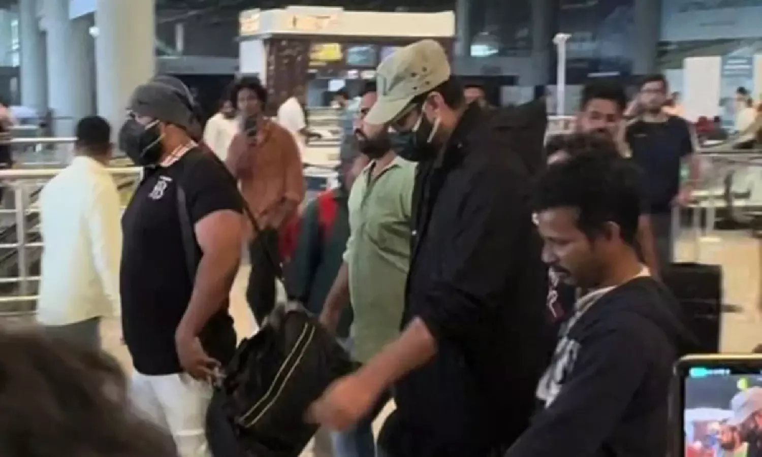 prabhas returned to india after knee surgery