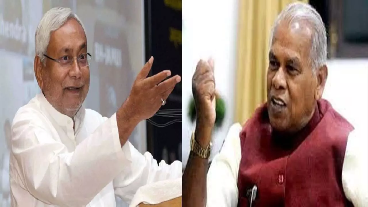 Bihar CM Nitish Kumar said that BJP is going back and forth to become the Governor, Jitan Ram Manjhi