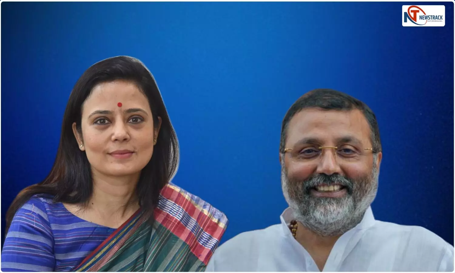 MP Mahua Moitra and BJP MP Nishikant Dubey