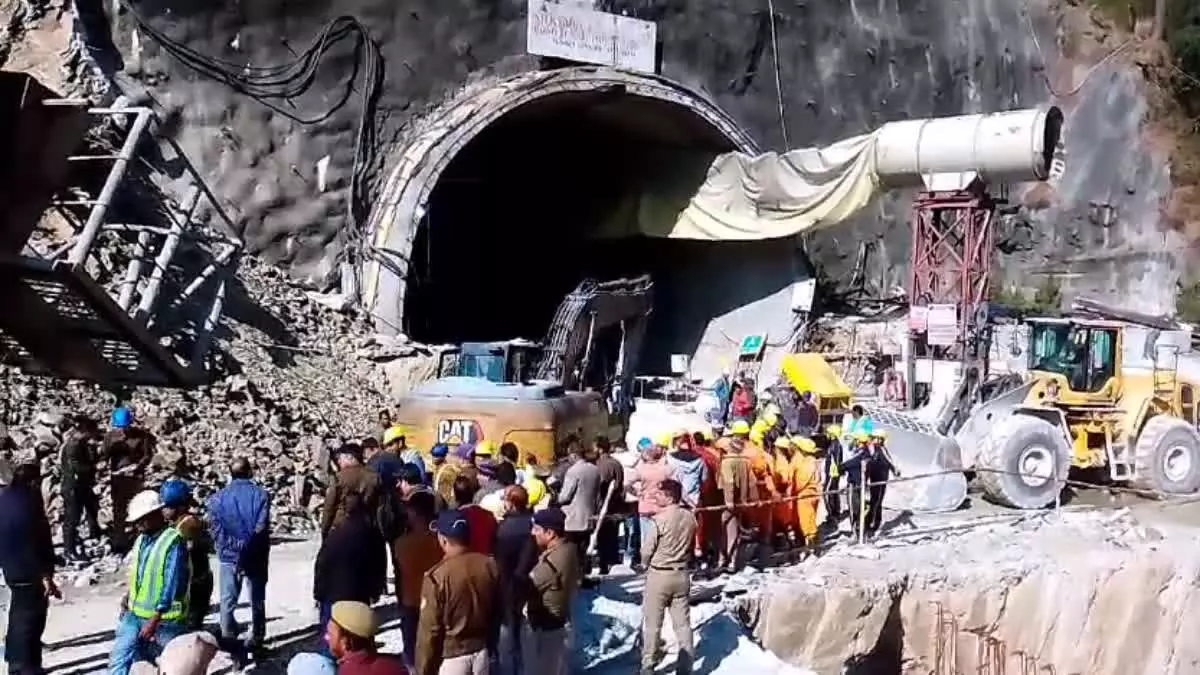 Uttarkashi Tunnel Accident (Photo : Social Media)
