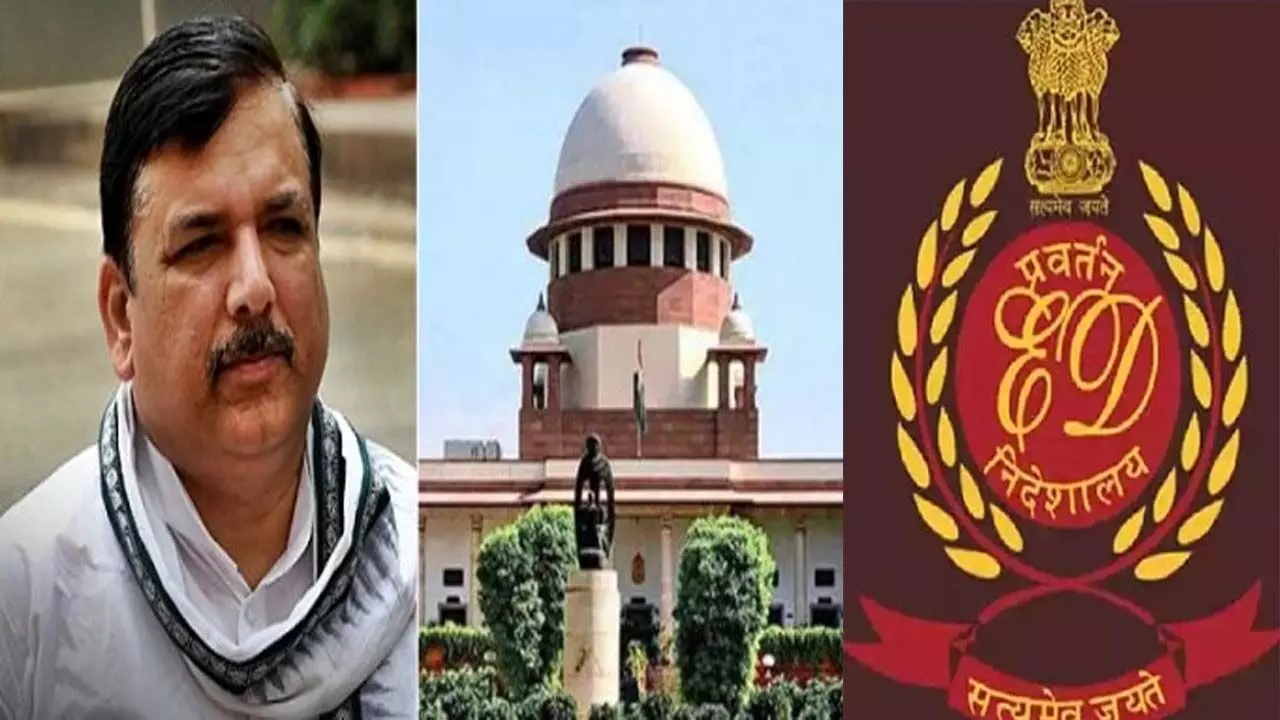 Supreme Court issues notice to ED on Sanjay Singhs petition, case related to liquor scam