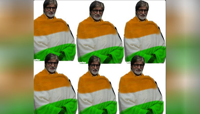 68वां गणतंत्र दिवस पर अमिताभ बच्चन ने दी बधाई, ऐसे दिया संदेश
